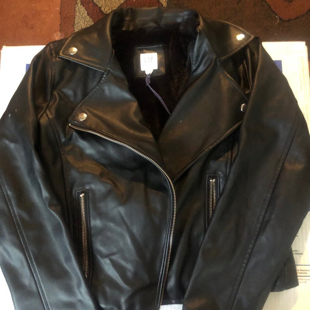 GapKids Faux Leather Jacket XXL